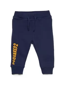 Dsquared2 спортивные брюки с логотипом, синий