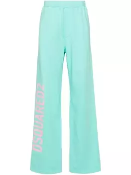 Dsquared2 спортивные брюки с логотипом, зеленый