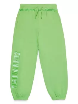 Dsquared2 спортивные брюки с логотипом, зеленый