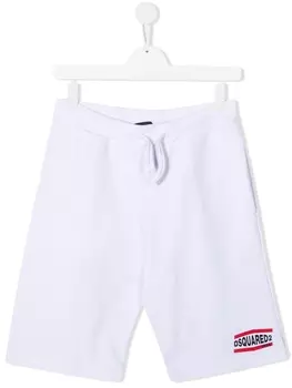 Dsquared2 спортивные шорты с логотипом, белый