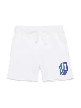 Dsquared2 спортивные шорты с логотипом, белый