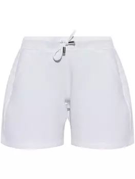 DSQUARED2 спортивные шорты с принтом, белый