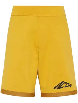 DSQUARED2 спортивный костюм с логотипом, желтый