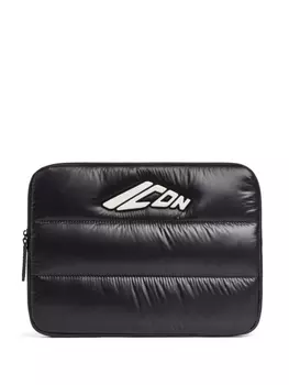DSQUARED2 стеганая сумка для ноутбука Icon, черный