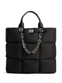 Dsquared2 стеганая сумка-тоут Icon, черный