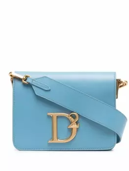 Dsquared2 сумка через плечо с логотипом, синий