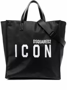 Dsquared2 сумка на плечо с логотипом, черный