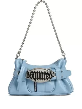 Dsquared2 сумка на плечо с логотипом, синий