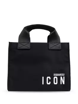 DSQUARED2 сумка с логотипом, черный