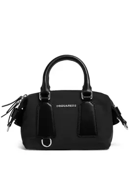 DSQUARED2 сумка-тоут с логотипом, черный