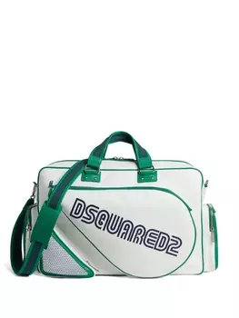 Dsquared2 сумка-тоут с вышитым логотипом, белый