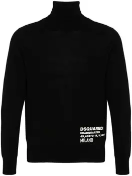 Dsquared2 свитер DSQUARED2 Ceresio 9, черный