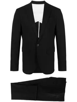 Dsquared2 tailored single-breasted blazer, черный