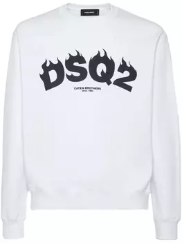 DSQUARED2 толстовка DSQ2, белый