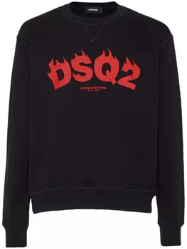 DSQUARED2 толстовка DSQ2, черный