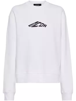 DSQUARED2 толстовка Icon, белый