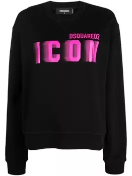 Dsquared2 толстовка Icon Blur, черный