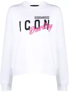 Dsquared2 толстовка Icon Darling Cool, белый