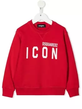 Dsquared2 толстовка Icon с логотипом, красный