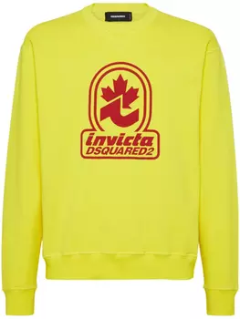 DSQUARED2 толстовка Invicta, желтый