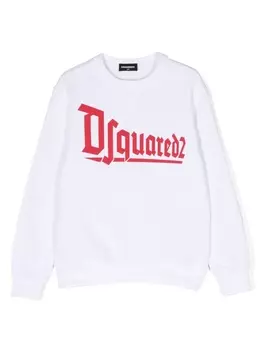 Dsquared2 толстовка Relax с логотипом, белый