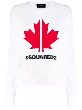 Dsquared2 толстовка с логотипом, белый