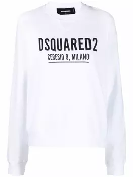 Dsquared2 толстовка с логотипом, белый