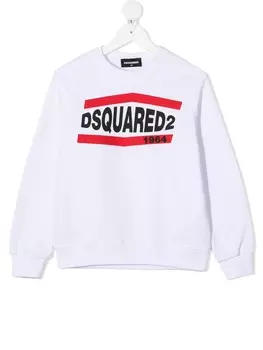 Dsquared2 толстовка с логотипом, белый