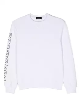 Dsquared2 толстовка с логотипом, белый