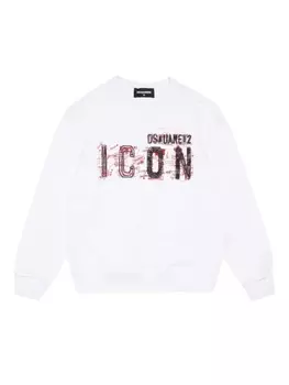 Dsquared2 толстовка с логотипом, белый