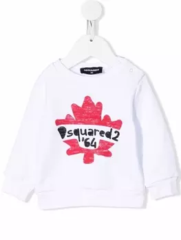 Dsquared2 толстовка с логотипом, белый