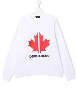 Dsquared2 толстовка с логотипом, белый