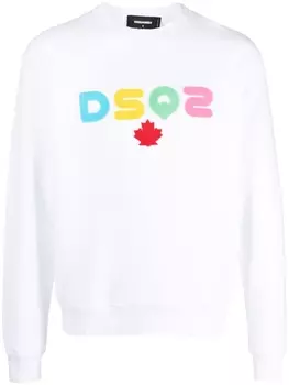 Dsquared2 толстовка с логотипом, белый