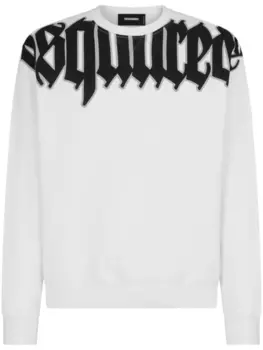 Dsquared2 толстовка с логотипом, белый