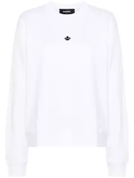 DSQUARED2 толстовка с логотипом, белый