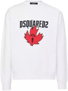 Dsquared2 толстовка с логотипом, белый
