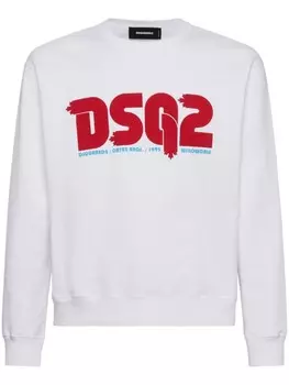 DSQUARED2 толстовка с логотипом, белый