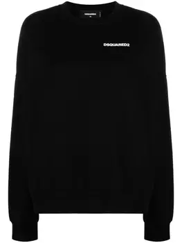 Dsquared2 толстовка с логотипом, черный