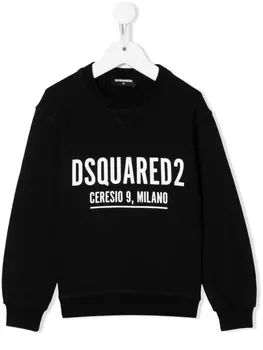 Dsquared2 толстовка с логотипом, черный