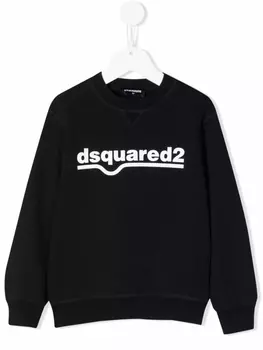 Dsquared2 толстовка с логотипом, черный