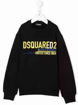 Dsquared2 толстовка с логотипом, черный