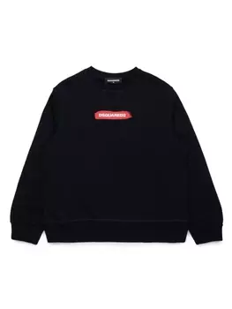 Dsquared2 толстовка с логотипом, черный