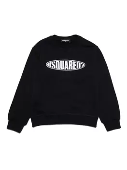 Dsquared2 толстовка с логотипом, черный