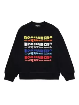 Dsquared2 толстовка с логотипом, черный