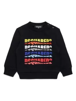 Dsquared2 толстовка с логотипом, черный