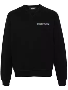 Dsquared2 толстовка с логотипом, черный