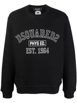 Dsquared2 толстовка с логотипом, черный
