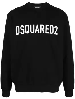 Dsquared2 толстовка с логотипом, черный