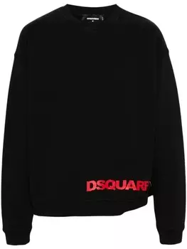 Dsquared2 толстовка с логотипом, черный