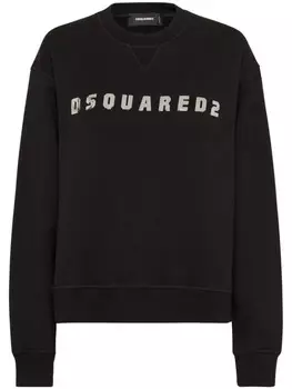 DSQUARED2 толстовка с логотипом, черный